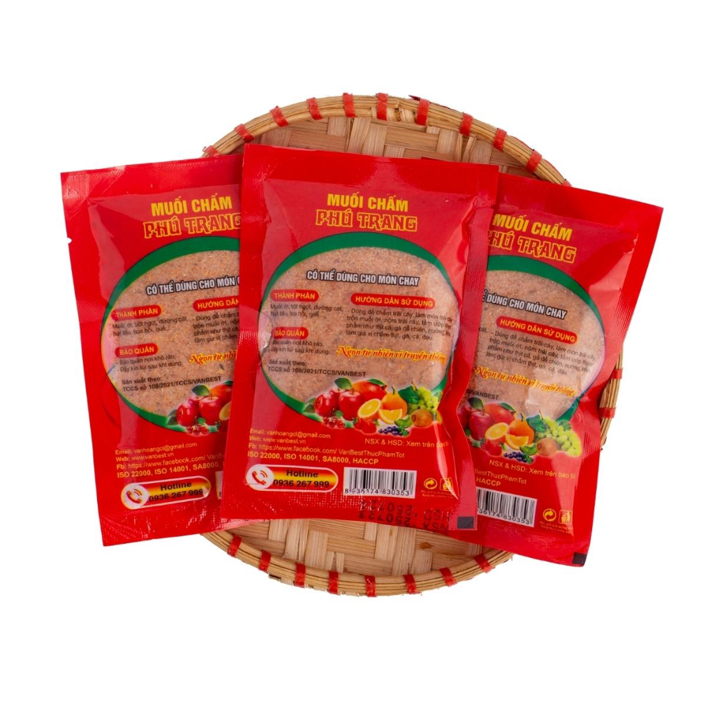 Muối chấm Phú Trang thương hiệu VANBEST