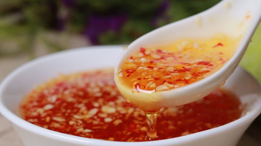 Thành phẩm có độ sánh, tỏi ớt nổi lên trên rất bắt mắt